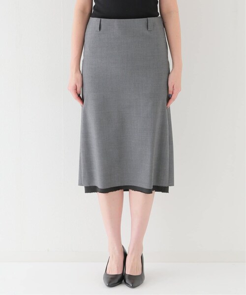Deuxieme Classe（ドゥーズィエムクラス）の「*LOW WAIST STRAIGHT スカート W TRO（スカート・グレー/(006)/34/残り1点/36/在庫なし）」の17枚目の写真