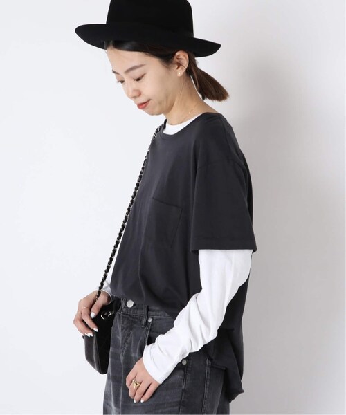 DEUXIEME CLASSE - KGWケージーダブリューCLASSIC OVERSIZEDPOCKET Tシャツ MUSE de Deuxieme classe（ミューズデドゥーズィエムクラス）の
