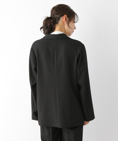 LEPSIM ブラック テーラードジャケット フリーサイズ LEPSIM（レプシィム）の「テーラードジャケット（）」 - WEAR