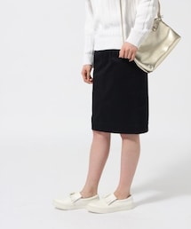 GLOBAL WORK | ストレッチサテンスカート(スカート)