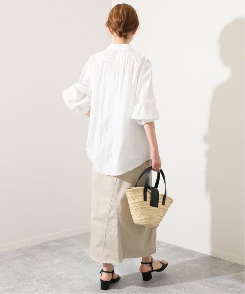 SLOBE IENA（スローブイエナ）の「《予約》リネン混スキッパー