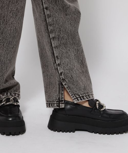 PAGEBOY（ページボーイ）の「トールワークデニム（パンツ・レディース・オフホワイト05/ブラックケミカル08/ブルー85・25inch/26inch）」の22枚目の写真