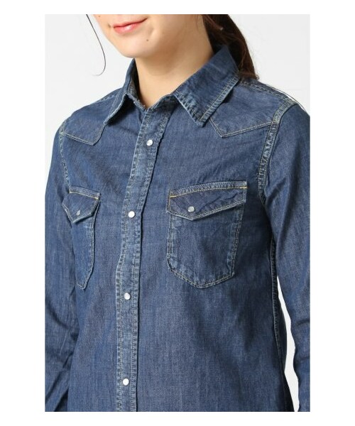 【美品】NOBLE デニムシャツ Noble（ノーブル）の「【追加】デニムシャツ1（シャツ）」 - WEAR