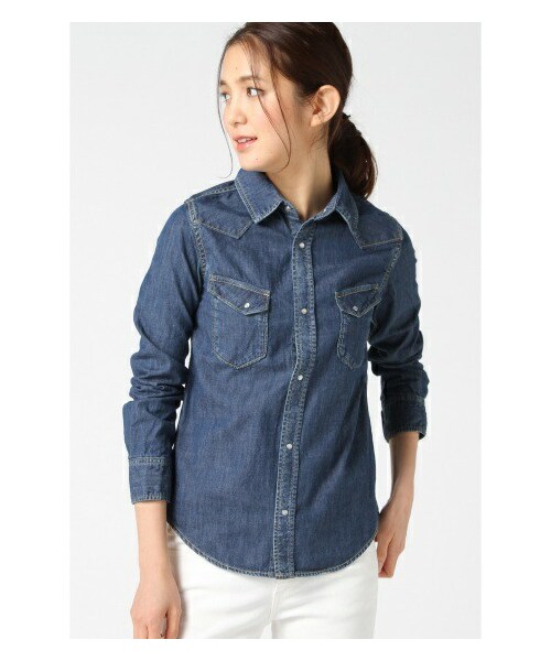 【美品】NOBLE デニムシャツ Noble（ノーブル）の「【追加】デニムシャツ1（シャツ）」 - WEAR