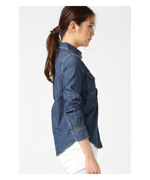 【美品】NOBLE デニムシャツ Noble（ノーブル）の「【追加】デニムシャツ1（シャツ）」 - WEAR