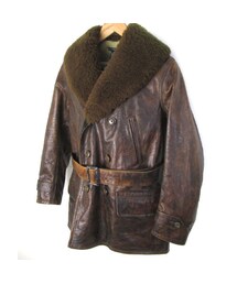 激レア RALPH LAUREN レザーコート ベルト付 カーキ 9 RALPH LAUREN（ラルフ ローレン）の「新品未使用 Ralph Lauren