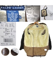 【RALPH LAUREN】フェイクムートン コート フェイクムートン Ralph Lauren(ラルフローレン) アウター