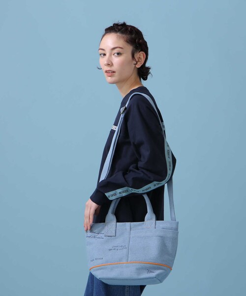 AVIREX(アヴィレックス)の「SCRIBBING MINI TOTE BAG/ スクリブリング ミニトートバッグ(バッグ・オリーブ/アイボリー/ウォッシュユーズド/ユーズド・F)」の17枚目の写真