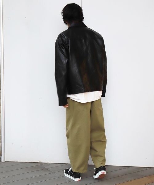 ALAND（エーランド）の「VASTIC／シンプルレザージャケット