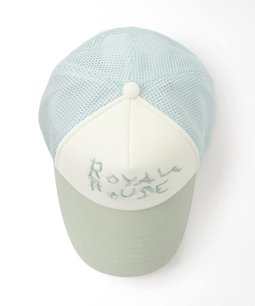 Oriens JOURNAL STANDARD(オリエンス ジャーナルスタンダード)の「ROYAL HOUSE TRUCKER CAP:キャップ(帽子・グリーン D/(034)/フリー/残り2点)」の5枚目の写真