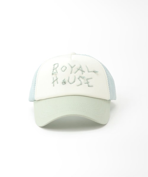 Oriens JOURNAL STANDARD(オリエンス ジャーナルスタンダード)の「ROYAL HOUSE TRUCKER CAP:キャップ(帽子・グリーン D/(034)/フリー/残り2点)」の2枚目の写真