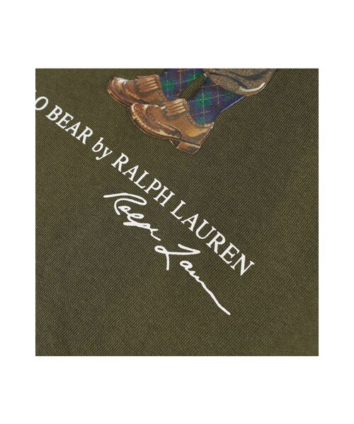 RALPH LAUREN（ラルフ ローレン）の「[RALPH LAUREN] POLO BEAR FLEECE HOODIE -710853309014 ARMADILLO HERITAGE BEAR（その他・KHAKI・S/M/L）」の3枚目の写真