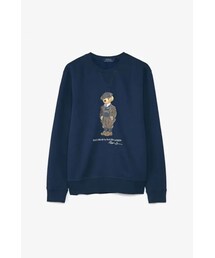 [RALPH LAUREN] POLO BEAR FLEECE SWEATSHIRT -710853308014 NEWPORT NVY HERITGE BEAR