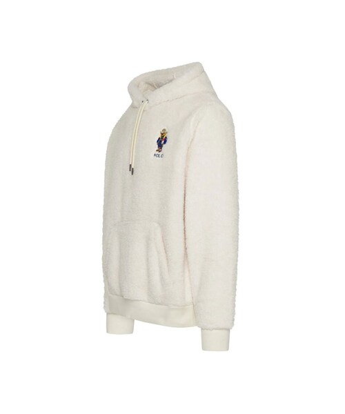 RALPH LAUREN（ラルフ ローレン）の「[RALPH LAUREN] SHERPA POLO BEAR HOODIE -710853353002 ANTIQUE CREAM（その他・IVORY・S/M/L）」の2枚目の写真