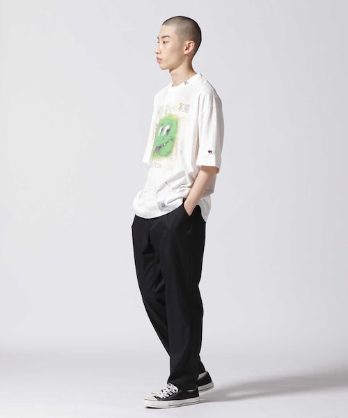 ROYAL FLASH(ロイヤルフラッシュ)の「Maison MIHARAYASUHIRO/メゾン ミハラヤスヒロ/DISTRESSED TEE(トップス・ブラック/ホワイト/グリーン・44/46/48)」の3枚目の写真