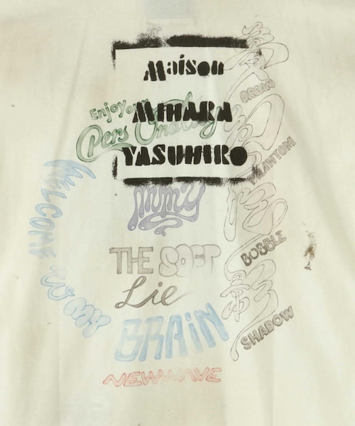 ROYAL FLASH(ロイヤルフラッシュ)の「Maison MIHARAYASUHIRO/メゾン ミハラヤスヒロ/DISTRESSED TEE(トップス・ブラック/ホワイト/グリーン・44/46/48)」の6枚目の写真