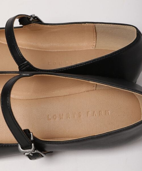 LOWRYS FARM（ローリーズファーム）の「感動フィットストラップシューズ（シューズ・レディース・アイボリー08/ブラック09/シルバー12/ピンク25・M(23-23.5)/L(24-24.5)）」の12枚目の写真