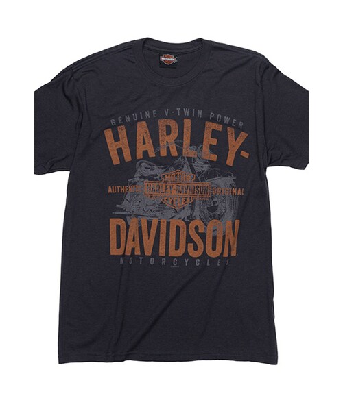 Harley-Davidson（ハーレーダビッドソン）の「남성 바이크 코리아 반팔티셔츠 BLACK（その他・BLUE・S/M/L/XL/2XL/3XL）」の2枚目の写真
