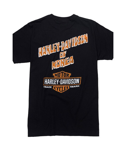 Harley-Davidson（ハーレーダビッドソン）の「남성 스컬 코리아 반팔티셔츠 BLACK（その他・BLUE・S/M/L/XL/2XL/3XL）」の3枚目の写真