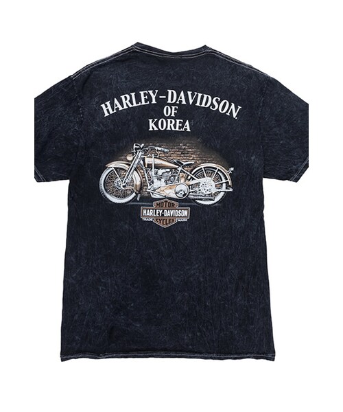 Harley-Davidson（ハーレーダビッドソン）の「남성 이글 코리아 반팔티셔츠 BLACK（その他・BLUE・S/M/L/XL/2XL/3XL）」の3枚目の写真