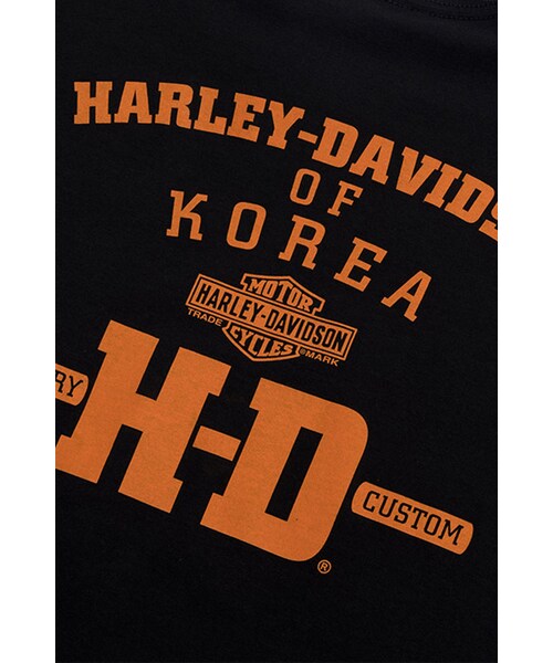 Harley-Davidson（ハーレーダビッドソン）の「남성 바앤실드 반팔티셔츠 BLACK（その他・BLUE・S/M/L/XL/2XL/3XL）」の7枚目の写真