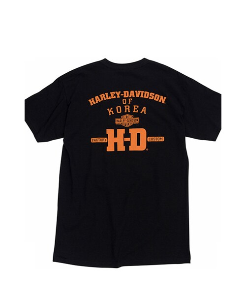 Harley-Davidson（ハーレーダビッドソン）の「남성 바앤실드 반팔티셔츠 BLACK（その他・BLUE・S/M/L/XL/2XL/3XL）」の3枚目の写真