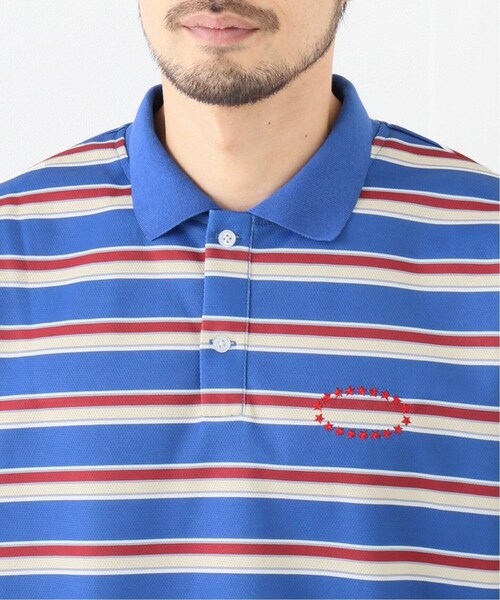 トップス AFB BORDER POLO SHIRTS 417 EDIFICE（フォーワンセブンエディフィス）の「【AFB