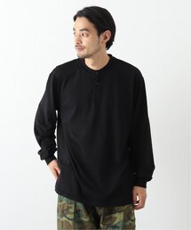 JOURNAL STANDARD（ジャーナルスタンダード）の「【blurhms ROOTSTOCK】 Extra Soft Henley-neck L/S（その他）」