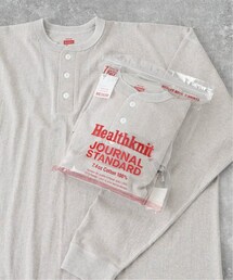 JOURNAL STANDARD（ジャーナルスタンダード）の「【Healthknit×JOURNAL STANDARD】別注 ヘンリーネック L/S Tシャツ（その他）」