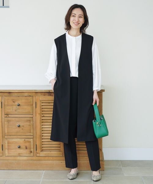 Elura★エルーラ　ロングジレ　フリーサイズ　ブラック 楽天市場】【SALE／20%OFF】ロングジレ Elura エルーラ トップス