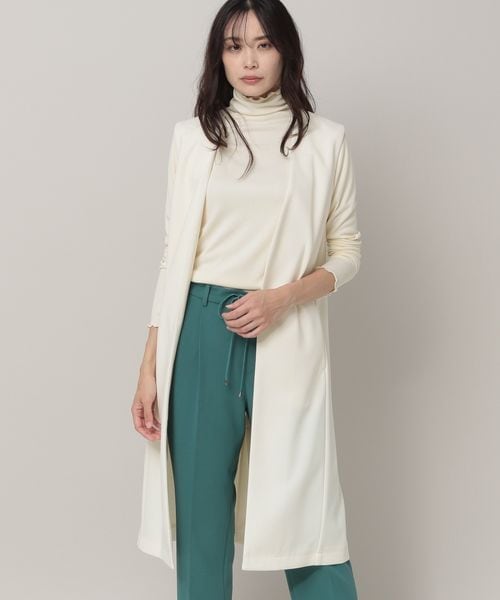 Elura エルーラ ロングジレ シンプル 大人綺麗め L Elura エルーラ ロングジレ シンプル 大人綺麗め L