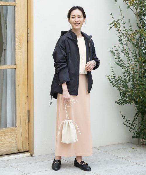 Elura(エルーラ)の「大人リュクスマンパ(ジャケット/アウター・レディース・ブラック09/ライトベージュ51/ネイビー88・S/M/L/XL)」の8枚目の写真