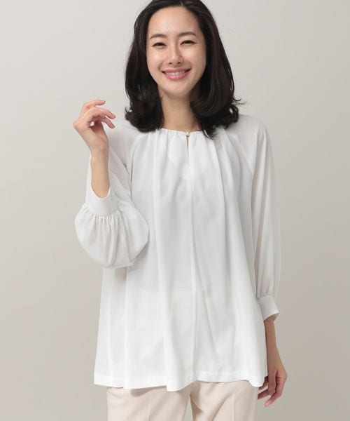 新品2点セット☆Elura エルーラ 品良く着るセレモニーブラウス＆パンツ 新品2点セット☆Elura エルーラ 品良く着るセレモニーブラウス