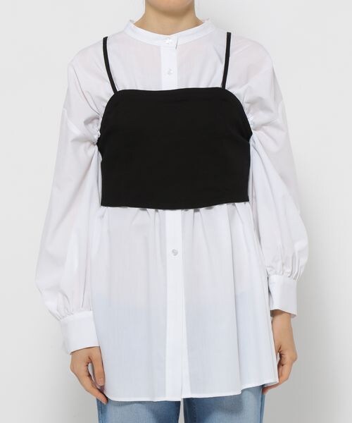 LEPSIM（レプシィム）の「デニムアソートビスチェ（トップス・レディース・ブラック09/インディゴ85・FREE SIZE）」の9枚目の写真