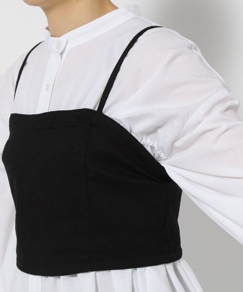 LEPSIM（レプシィム）の「デニムアソートビスチェ（トップス・レディース・ブラック09/インディゴ85・FREE SIZE）」の14枚目の写真