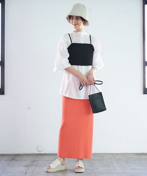 LEPSIM（レプシィム）の「デニムアソートビスチェ（トップス・レディース・ブラック09/インディゴ85・FREE SIZE）」の5枚目の写真