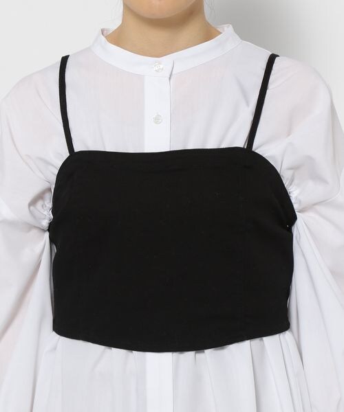 LEPSIM（レプシィム）の「デニムアソートビスチェ（トップス・レディース・ブラック09/インディゴ85・FREE SIZE）」の13枚目の写真