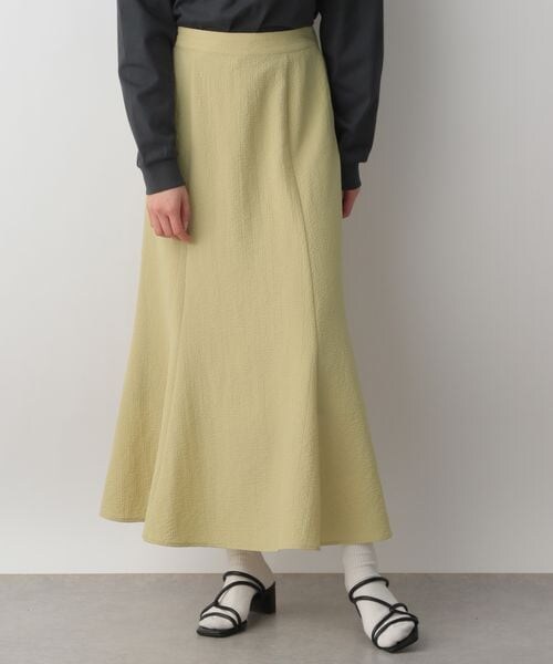 LOWRYS FARM（ローリーズファーム）の「ポコポコフレアスカート（スカート・レディース・アイボリー08/ブラック09/ブラウン58/グリーン72・M/L）」の16枚目の写真