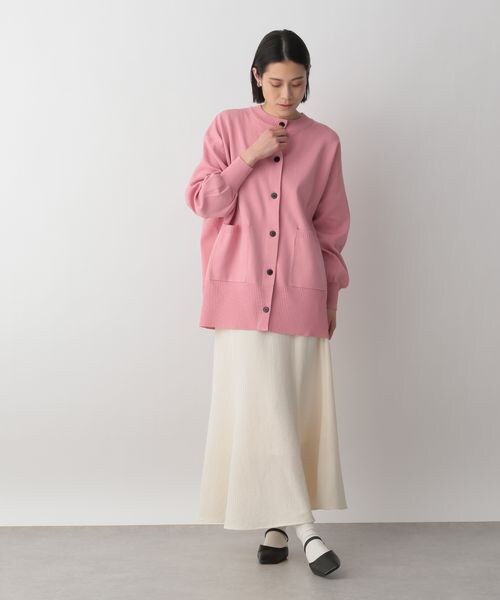 LOWRYS FARM（ローリーズファーム）の「ポコポコフレアスカート（スカート・レディース・アイボリー08/ブラック09/ブラウン58/グリーン72・M/L）」の6枚目の写真