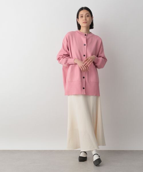 LOWRYS FARM（ローリーズファーム）の「ポコポコフレアスカート（スカート・レディース・アイボリー08/ブラック09/ブラウン58/グリーン72・M/L）」の3枚目の写真