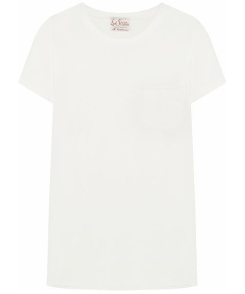 Levi's(リーバイス)の「Levi's Vintage Clothing Cotton-jersey T-shirt(Tシャツ/カットソー・レディース・White・x small/large/small/x large/medium)」の1枚目の写真
