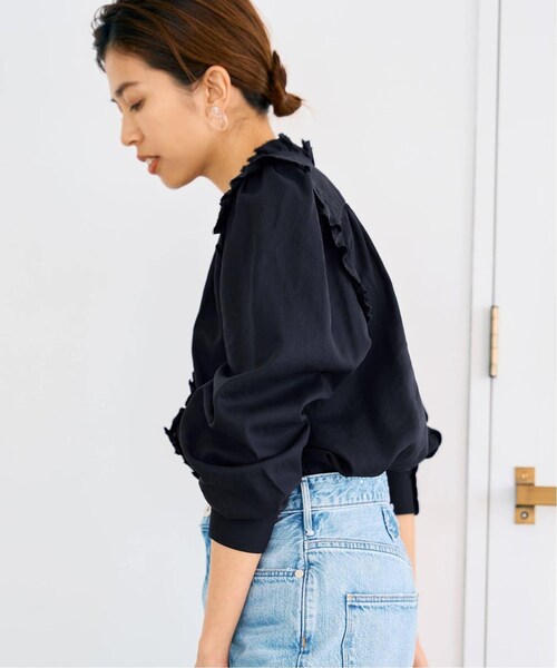 IENA（イエナ）の「《追加予約》コットンシュリンクフリル