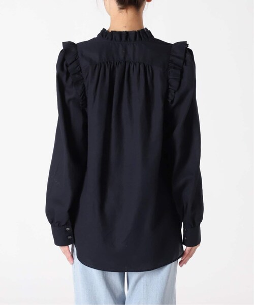 IENA（イエナ）の「《追加予約》コットンシュリンクフリルブラウス