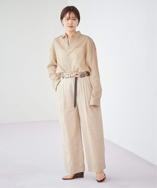 plage（プラージュ）の「《予約》RA/CO Sheer シャツ（その他・ベージュ/フリー）」の8枚目の写真