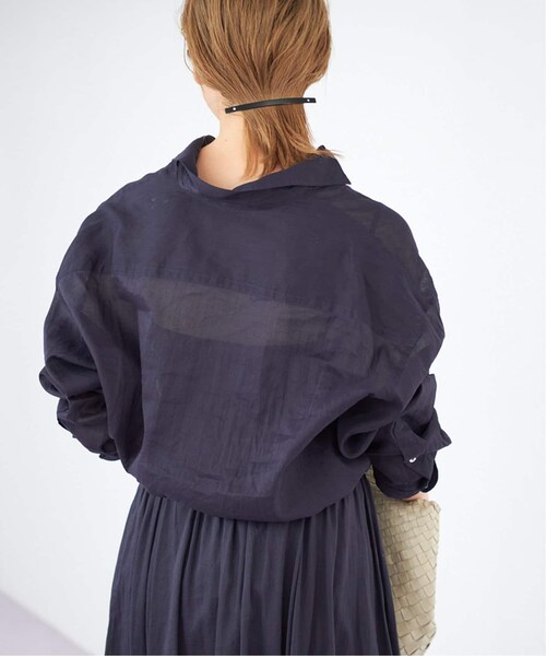 plage（プラージュ）の「《予約》RA/CO Sheer シャツ（その他・ベージュ/フリー）」の18枚目の写真