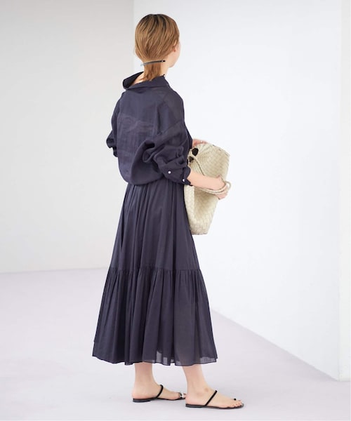 plage（プラージュ）の「《予約》RA/CO Sheer シャツ（その他・ベージュ/フリー）」の19枚目の写真