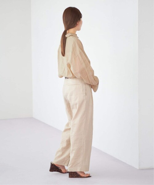plage（プラージュ）の「《予約》RA/CO Sheer シャツ（その他・ベージュ/フリー）」の9枚目の写真
