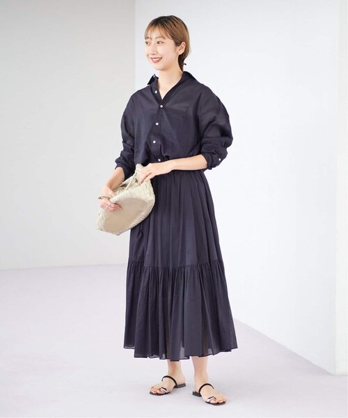 plage（プラージュ）の「《予約》RA/CO Sheer シャツ（その他・ベージュ/フリー）」の17枚目の写真