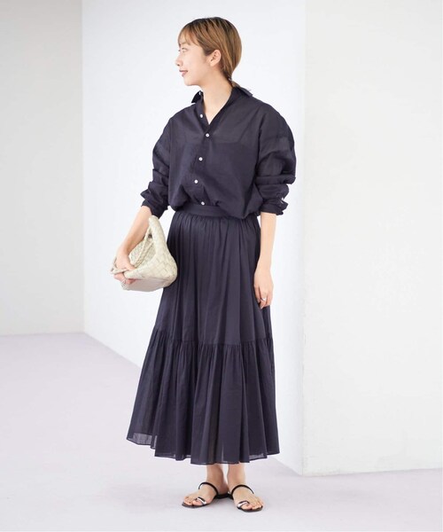 plage（プラージュ）の「《予約》RA/CO Sheer シャツ（その他・ベージュ/フリー）」の13枚目の写真