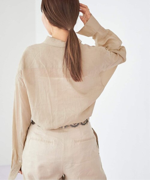 plage（プラージュ）の「《予約》RA/CO Sheer シャツ（その他・ベージュ/フリー）」の10枚目の写真